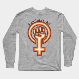 Feminist AF Long Sleeve T-Shirt